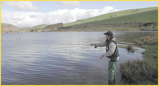 Trout Fishing on Llyn Clywedog / Clywedog Dam