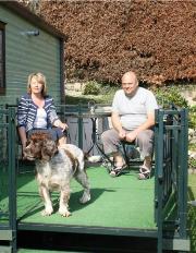 Pauline, Jim & Harvey from Stourbridge, West Midlands