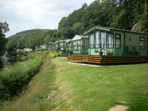 Willerby Aspen Caravan on Riversite Plot