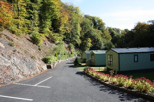 Caravans at Clywedog Caravan Park