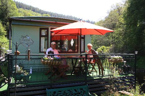 Atlas Diamond Caravan at Clywedog Caravan Park