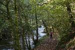 Riverside Walk starts at the caravan park - Clywedog Park