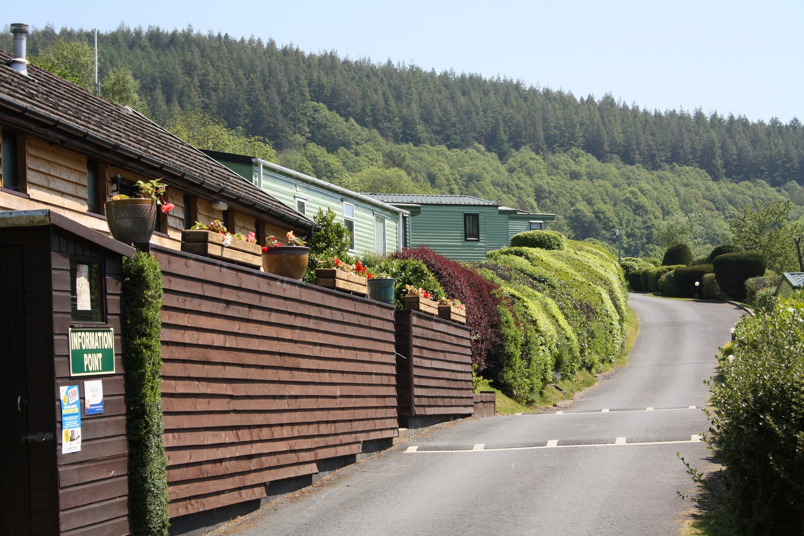 Clywedog Riverside Holiday Home Park Dog Walk